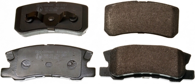 Brake Pad Set, disc brake - B111163 DENCKERMANN