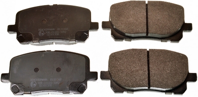 Brake Pad Set, disc brake - B111168 DENCKERMANN
