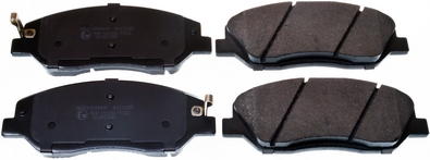 Brake Pad Set, disc brake - B111185 DENCKERMANN