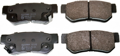 Brake Pad Set, disc brake - B111192 DENCKERMANN