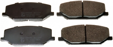 Brake Pad Set, disc brake - B111197 DENCKERMANN