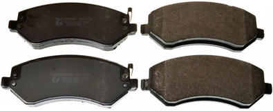Brake Pad Set, disc brake - B111199 DENCKERMANN