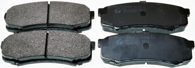 Kit pastiglie freno, Freno a disco - B111216 DENCKERMANN