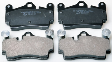 Brake Pad Set, disc brake - B111222 DENCKERMANN