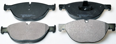 Brake Pad Set, disc brake - B111229 DENCKERMANN