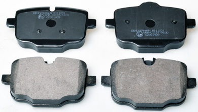 Brake Pad Set, disc brake - B111231 DENCKERMANN