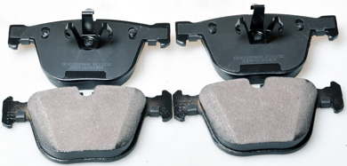 Brake Pad Set, disc brake - B111232 DENCKERMANN