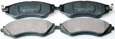 Brake Pad Set, disc brake - B111234 DENCKERMANN