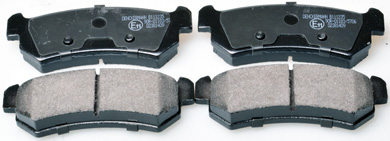 Kit pastiglie freno, Freno a disco - B111235 DENCKERMANN