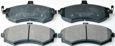 Brake Pad Set, disc brake - B111249 DENCKERMANN