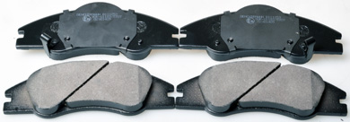 Brake Pad Set, disc brake - B111253 DENCKERMANN