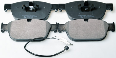 Brake Pad Set, disc brake - B111267 DENCKERMANN