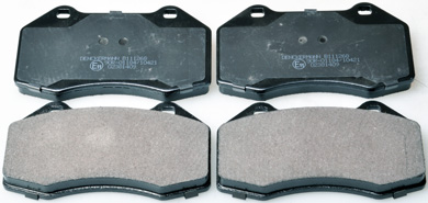 Brake Pad Set, disc brake - B111268 DENCKERMANN
