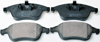 Brake Pad Set, disc brake - B111269 DENCKERMANN