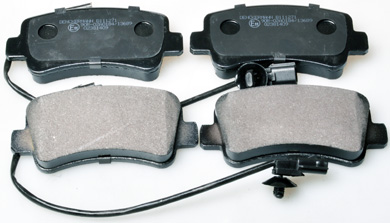 Brake Pad Set, disc brake - B111271 DENCKERMANN