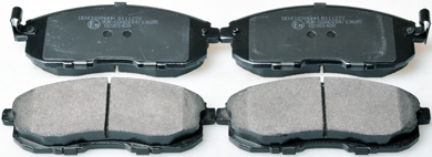 Brake Pad Set, disc brake - B111273 DENCKERMANN