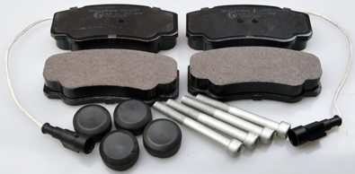 Kit pastiglie freno, Freno a disco - B111277 DENCKERMANN