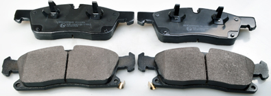 Brake Pad Set, disc brake - B111281 DENCKERMANN