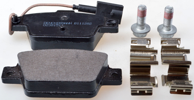 Brake Pad Set, disc brake - B111282 DENCKERMANN