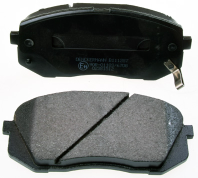 stabdžių trinkelių rinkinys, diskinis stabdys - B111287 DENCKERMANN