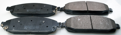 Brake Pad Set, disc brake - B111291 DENCKERMANN