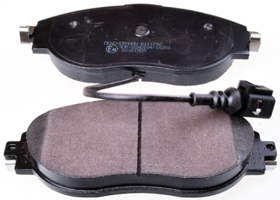 Brake Pad Set, disc brake - B111292 DENCKERMANN