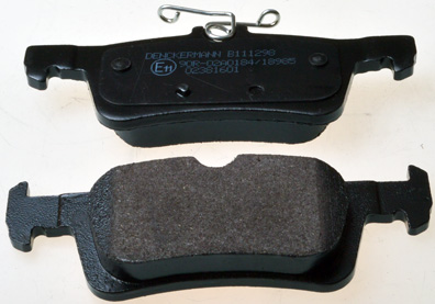 Brake Pad Set, disc brake - B111298 DENCKERMANN