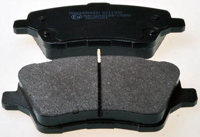 Brake Pad Set, disc brake - B111302 DENCKERMANN