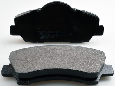 Kit pastiglie freno, Freno a disco - B111307 DENCKERMANN