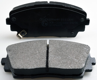 Brake Pad Set, disc brake - B111309 DENCKERMANN