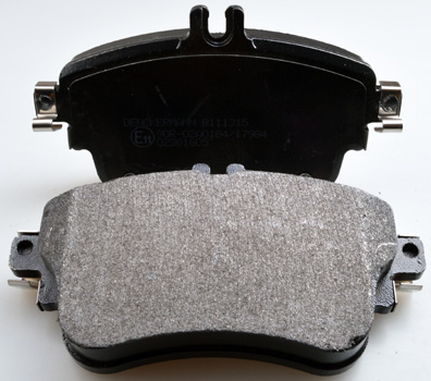 Kit pastiglie freno, Freno a disco - B111315 DENCKERMANN