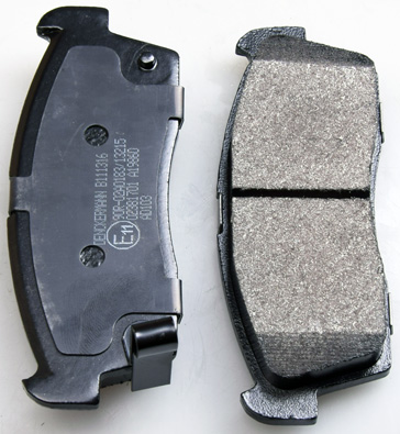 Brake Pad Set, disc brake - B111316 DENCKERMANN