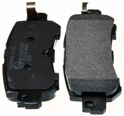 Kit pastiglie freno, Freno a disco - B111326 DENCKERMANN