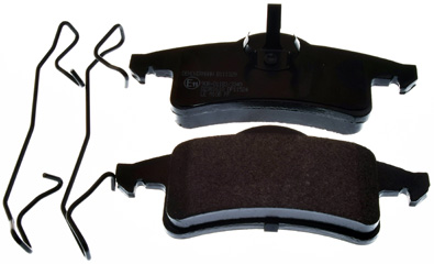 Brake Pad Set, disc brake - B111329 DENCKERMANN