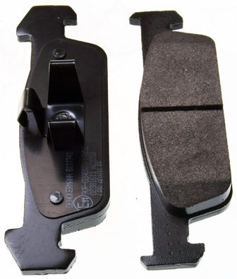 Kit pastiglie freno, Freno a disco - B111341 DENCKERMANN