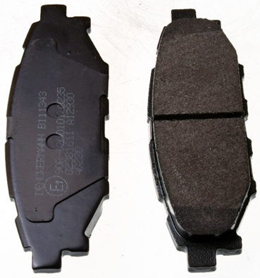 stabdžių trinkelių rinkinys, diskinis stabdys - B111343 DENCKERMANN