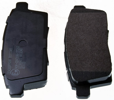 Brake Pad Set, disc brake - B111345 DENCKERMANN