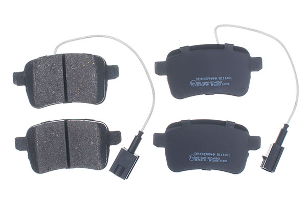Brake Pad Set, disc brake - B111401 DENCKERMANN