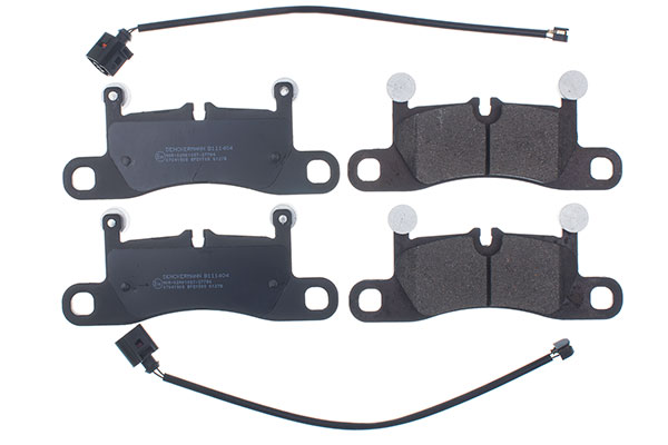 Brake Pad Set, disc brake - B111404 DENCKERMANN