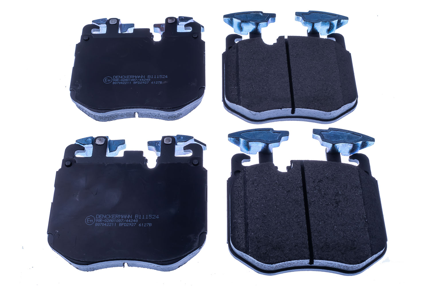 Brake Pad Set, disc brake - B111524 DENCKERMANN