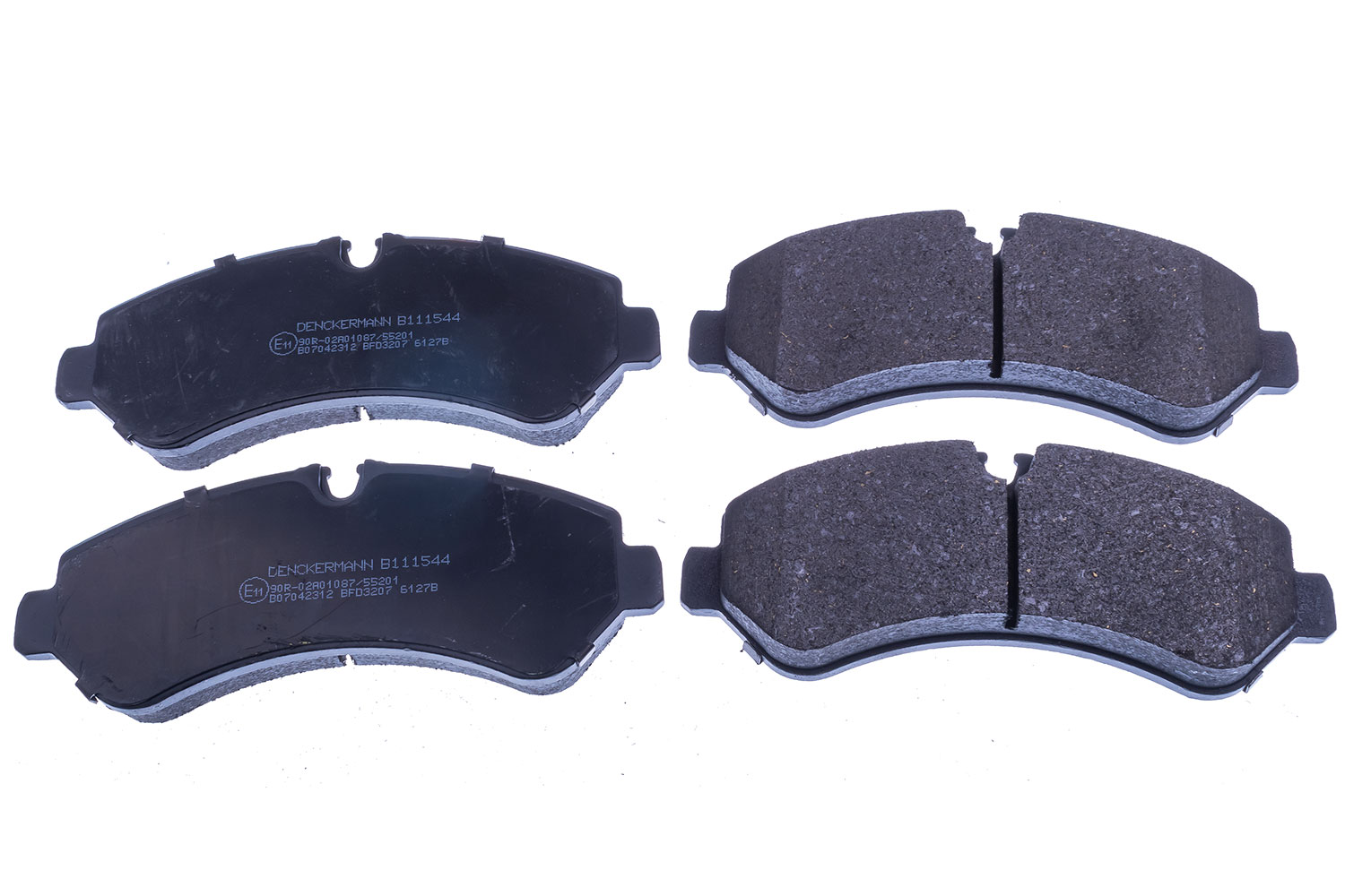 Brake Pad Set, disc brake - B111544 DENCKERMANN