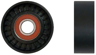 Tensioner Pulley, V-ribbed belt - P212002 DENCKERMANN