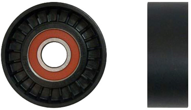 Tensioner Pulley, V-ribbed belt - P222015 DENCKERMANN