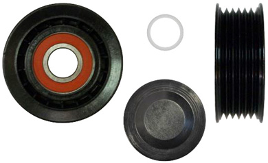 Deflection/Guide Pulley, V-ribbed belt - P300001 DENCKERMANN