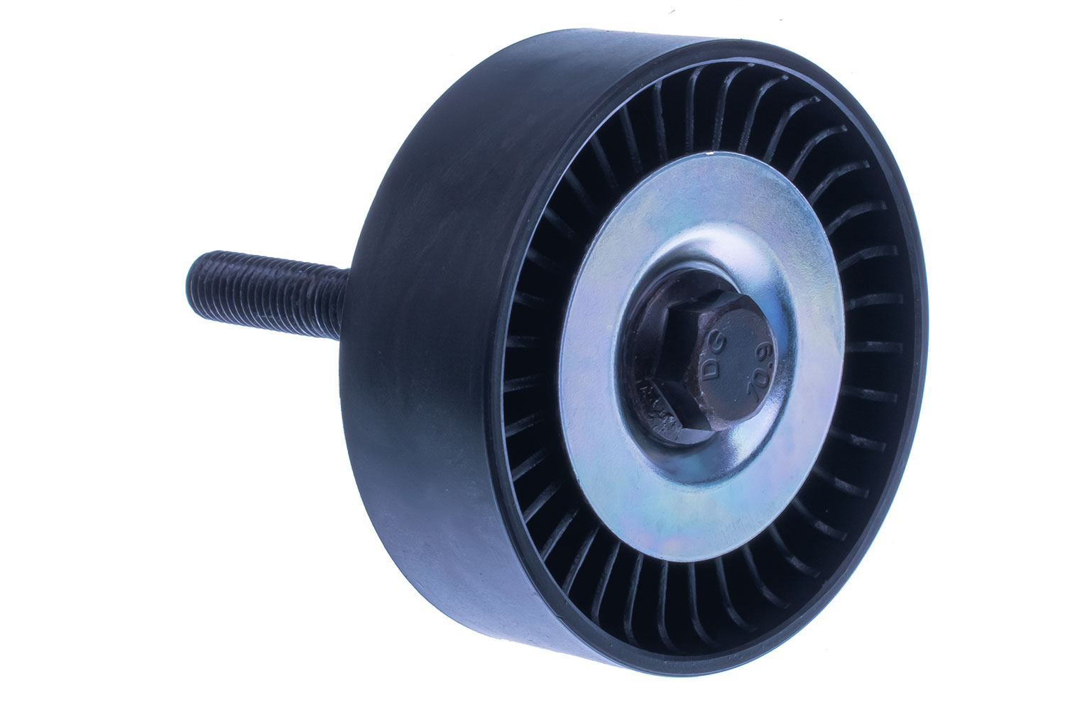 Deflection/Guide Pulley, V-ribbed belt - P300004 DENCKERMANN