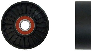 Tensioner Pulley, V-ribbed belt - P324014 DENCKERMANN