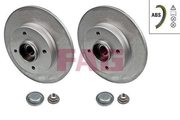 Brake Disc - 713 5405 90 Schaeffler FAG