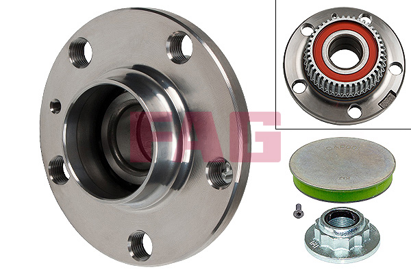 Комплект подшипника ступицы колеса - 713 6102 20 Schaeffler FAG