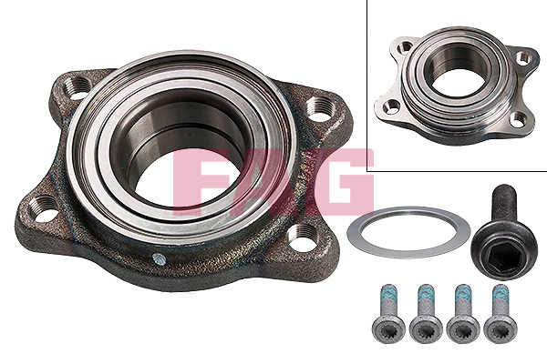 Комплект подшипника ступицы колеса - 713 6104 30 Schaeffler FAG