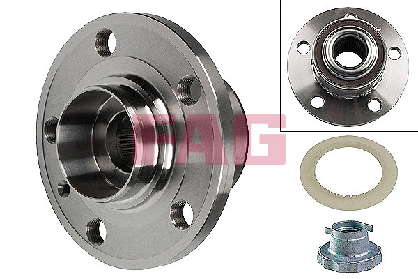 Wheel Bearing Kit - 713 6104 70 Schaeffler FAG